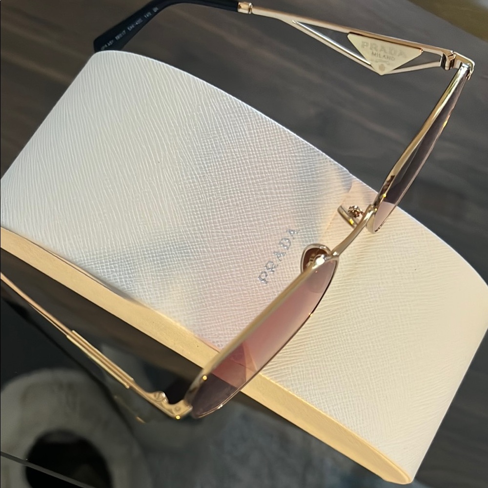 Prada Pink Gradient Sunglasses - Picture 3 of 3